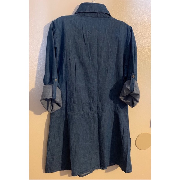 Yam Yam Dark blue denim Dress - Picture 3 of 5